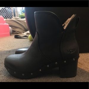 Leather Ugg Booties